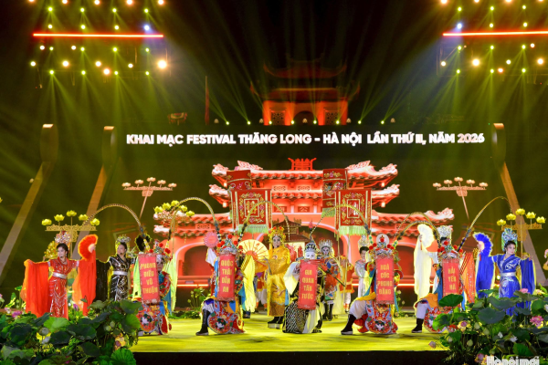 Đêm Khai Mạc Festival Thăng Long - Hà Nội 2026: “Dòng chảy di sản-Heritage Flow”